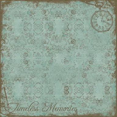 กระดาษ scrapbook PPC-Timeless12x12นิ้ว 2sides (2ด้าน ด้านละแบบ)แบรนด์ผลิตและนำเข้าจากUSA