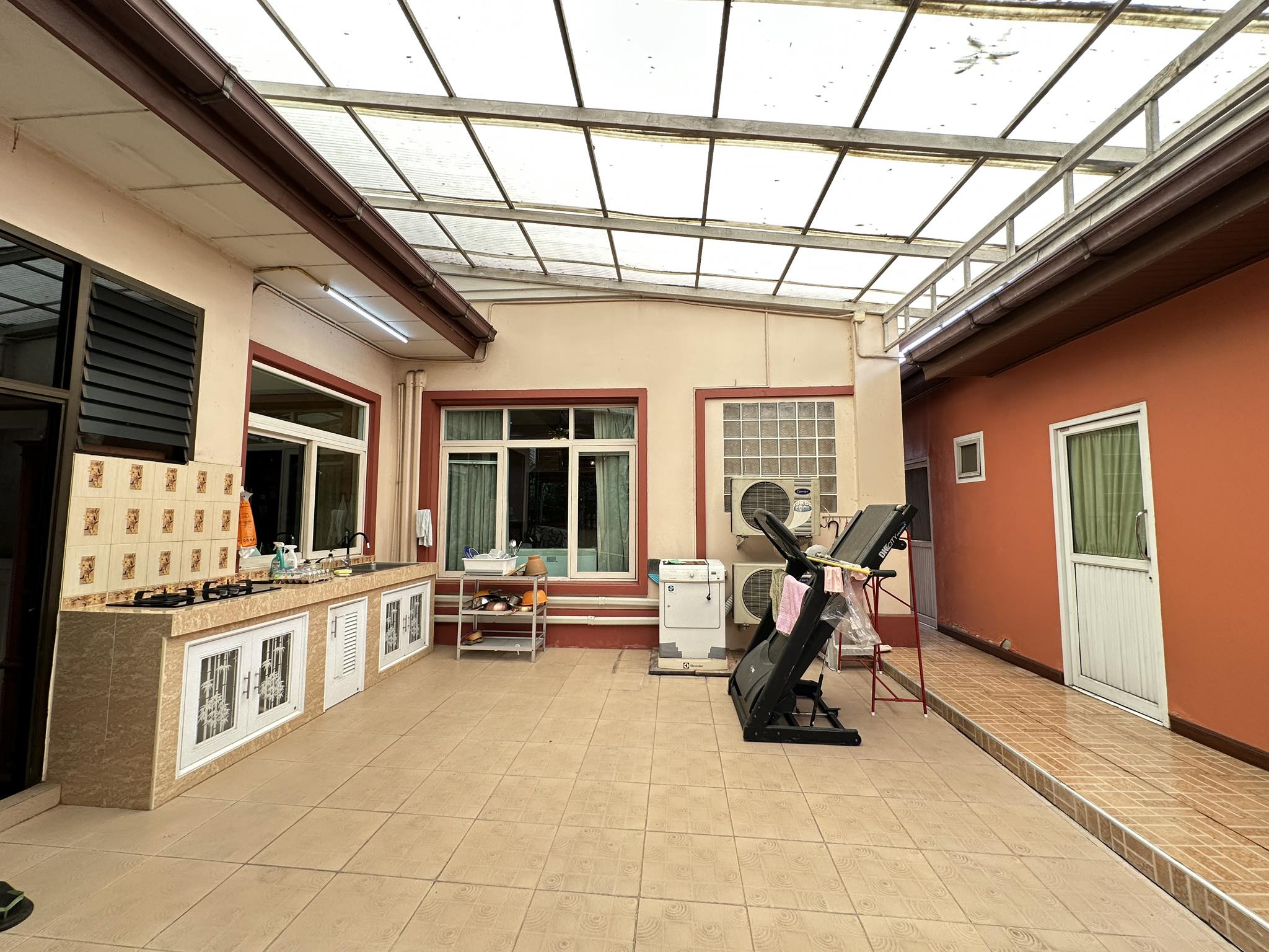 ขาย บ้านเดี่ยว 2 ชั้น แปลงมุม หมู่บ้านโฮมออนกรีนธัญธานี วิลเลจ 1