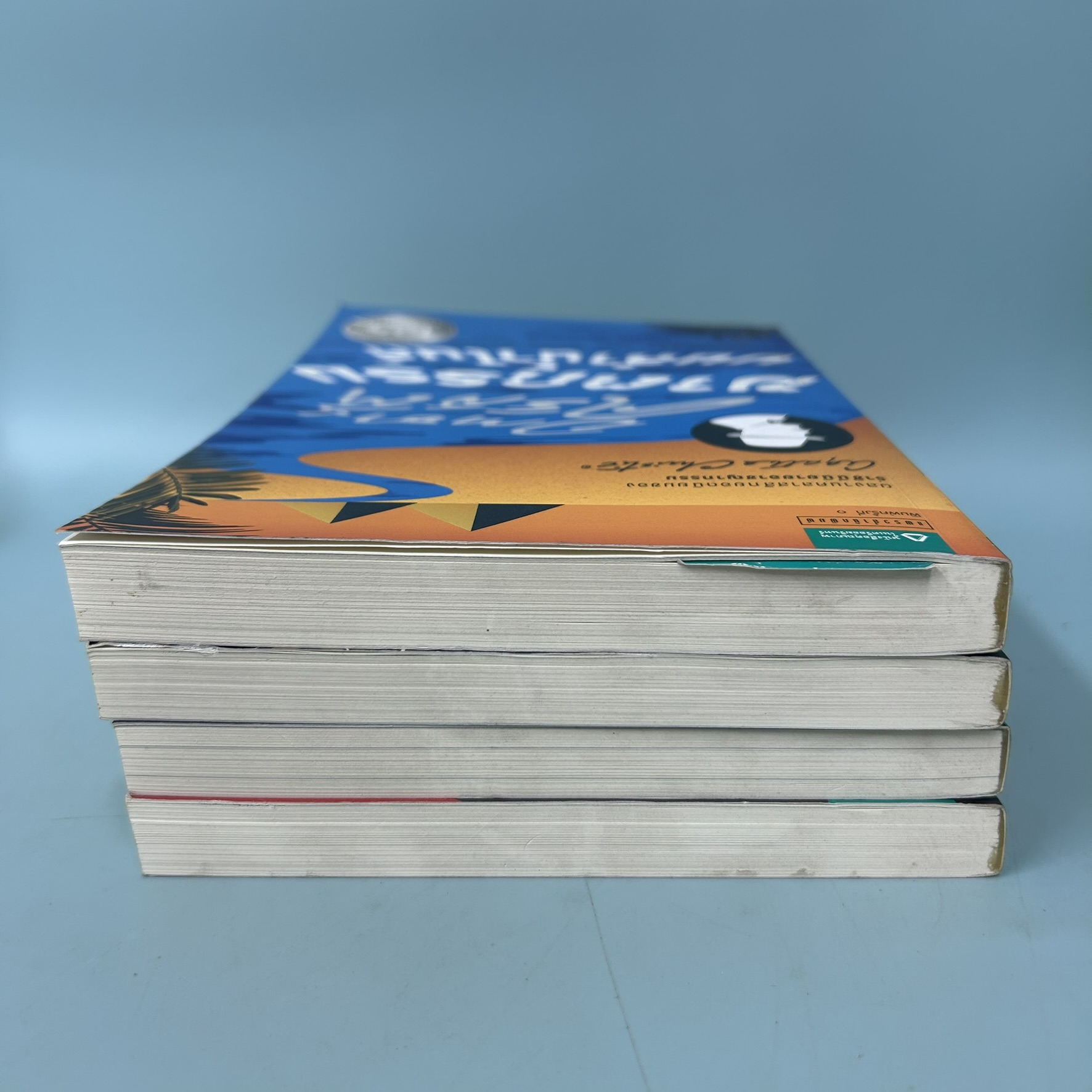 ฆาตกรรมบ้านพักสีเลือด จนศพสุดท้าย ฆาตกรรมบนรถด่วนโอเรียนท์เอกซ์เพรส ฆาตกรรมลำน้ำไนล์ / มือสอง / นิยายสืบสวน