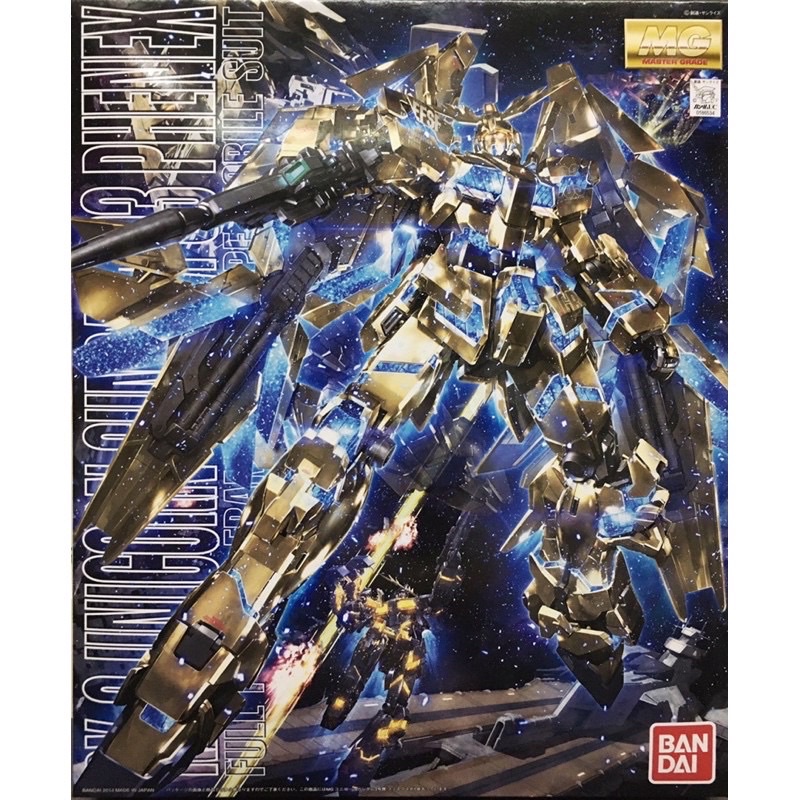 MG BANDAI RX-0 Unicorn Gundam 03 PHENEX Gold Coating