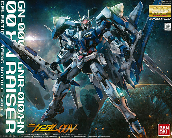 MG PREMIUM BANDAI GN-0000+GNR-10/XN Gundam OO XN Raiser