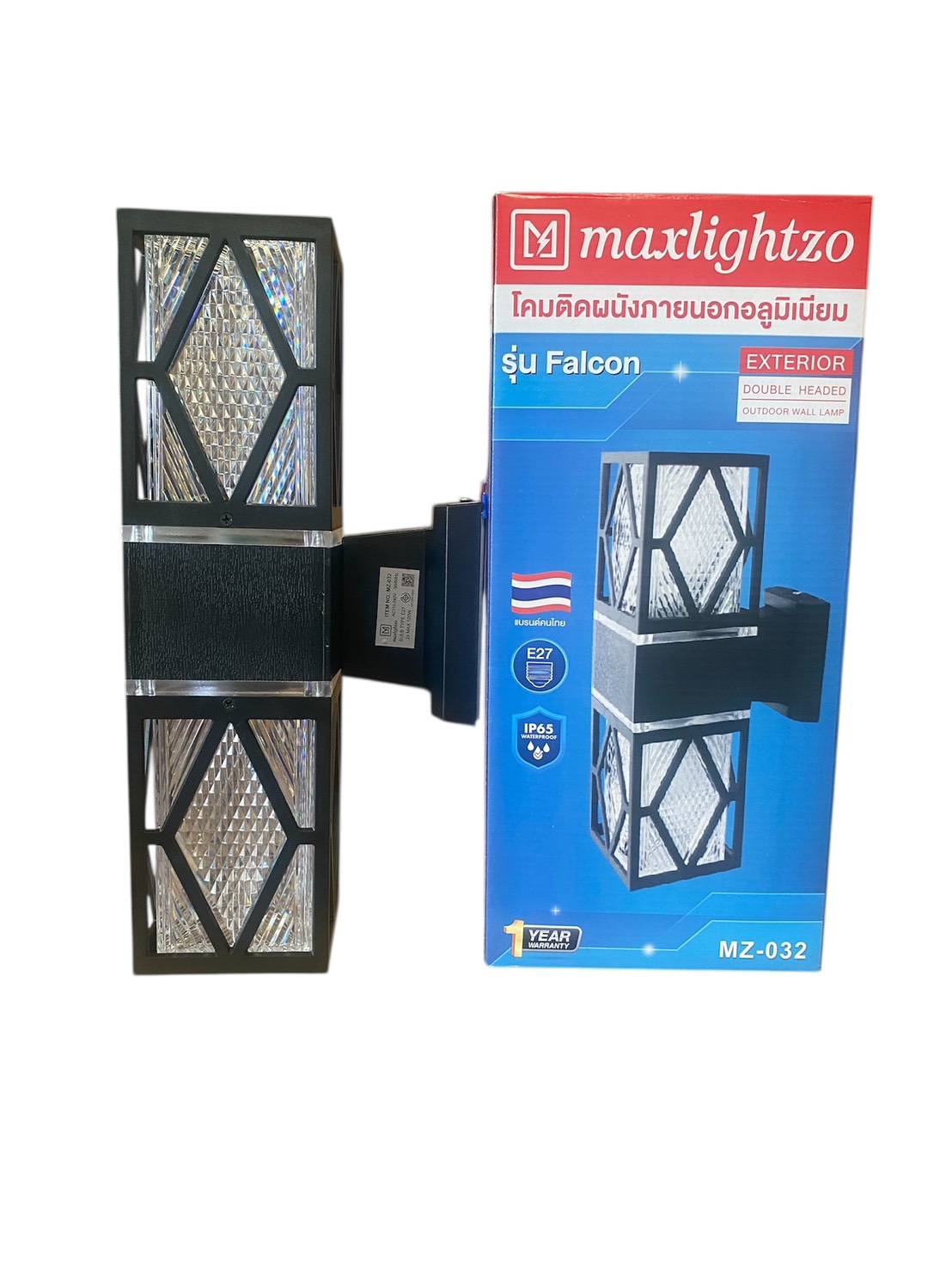 โคมติดผนังภายนอกอลูมิเนียม MZ-032