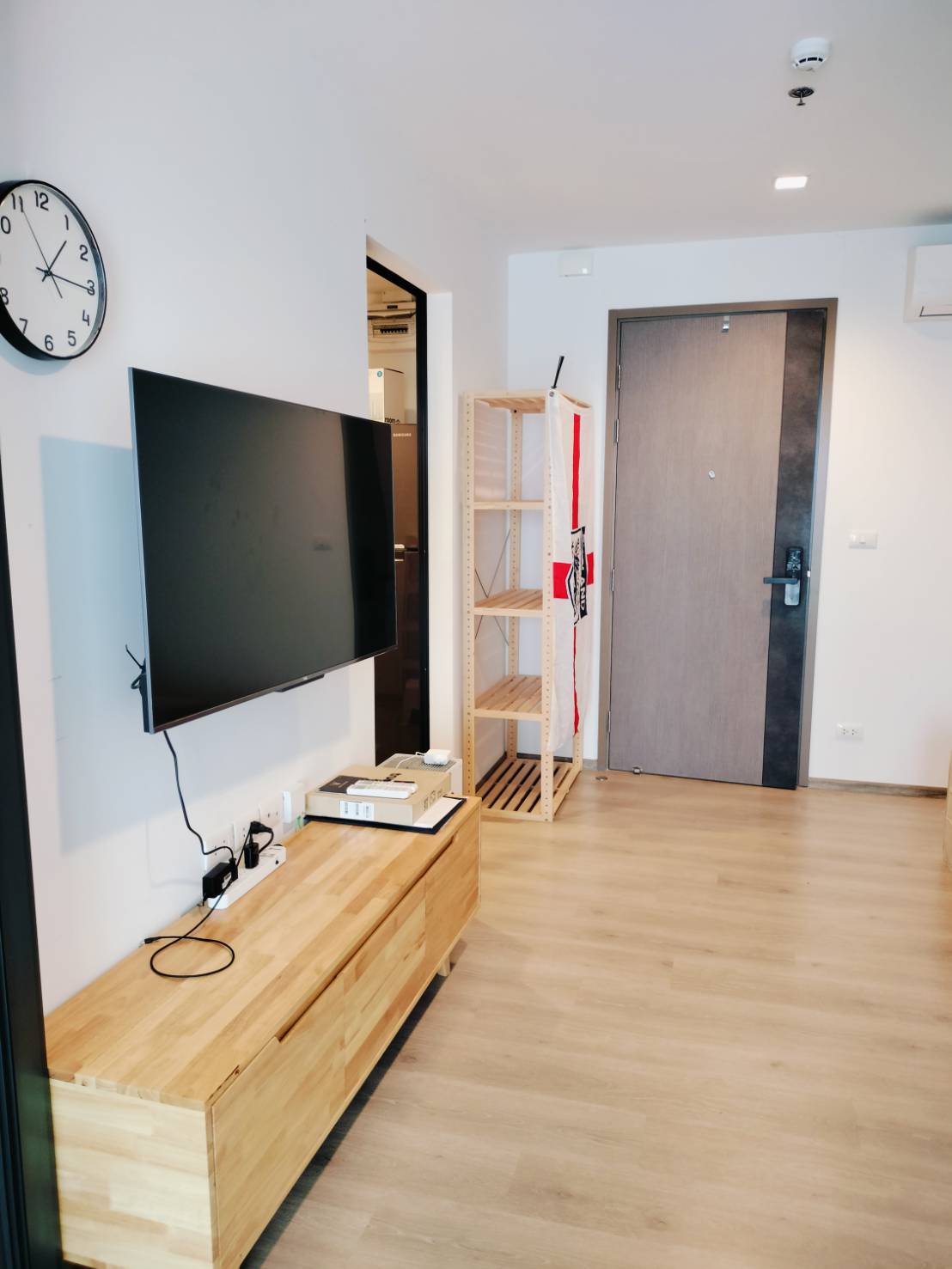 ให้เช่า (For Rent) คอนโด : เดอะ ไลน์ พหลโยธิน อาคาร B ประเภท : 1 ห้องนอน 1ห้องน้ำ พื้นที่ :37.5 ตรม.