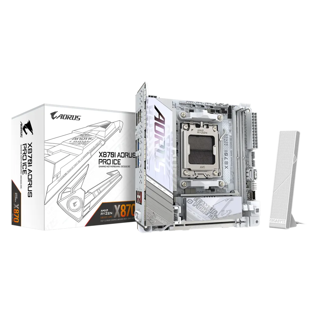 MAINBOARD GIGABYTE X870I AORUS PRO ICE