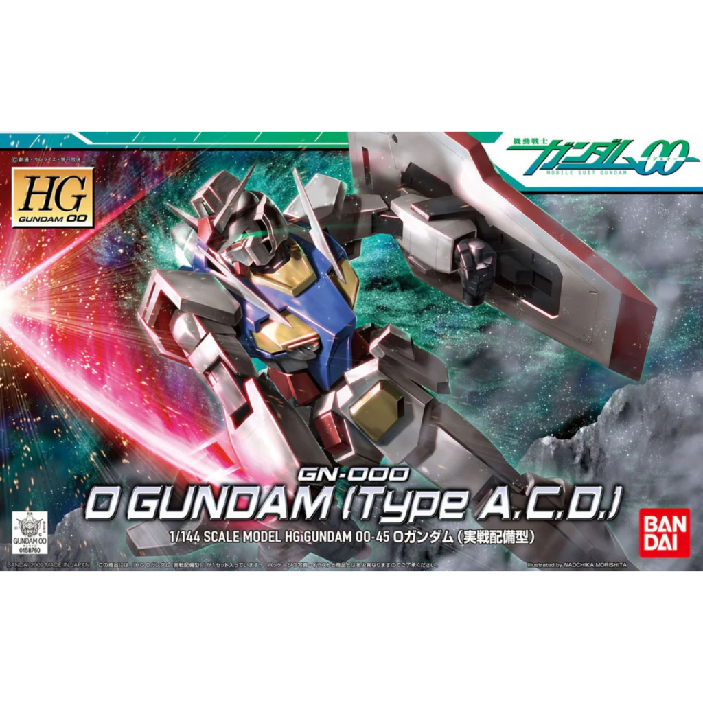 HG BANDAI GN-000 O GUNDAM Type A.C.D