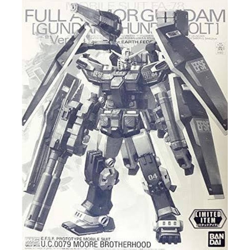 MG PREMIUM BANDAI Full Armor Gundam ver KA [Gundam Thunderbolt] LIMITED ITEM