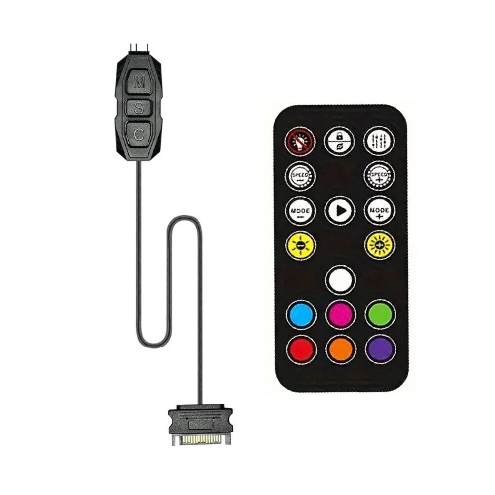 ADAPTER CONTROLLER ARGB - 3PIN 5VARGB TO SATA POWER (REMOTE)