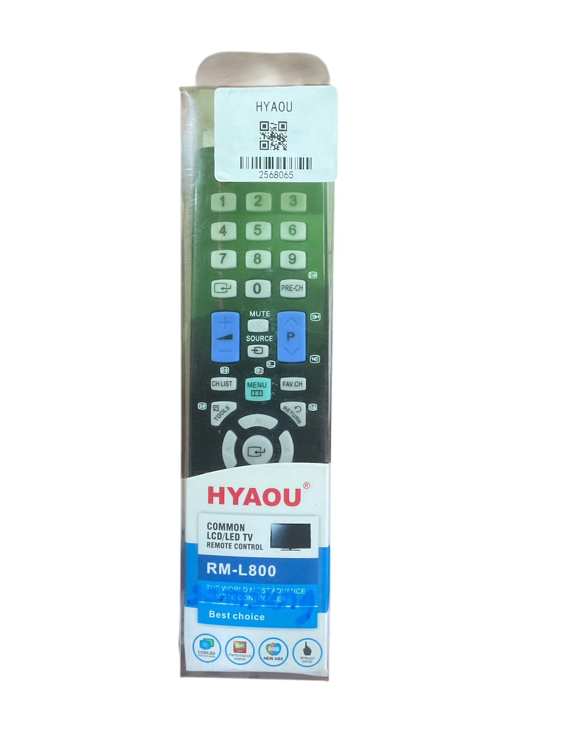 รีโมททีวี ยี่ห้อHYAOU RM-L800