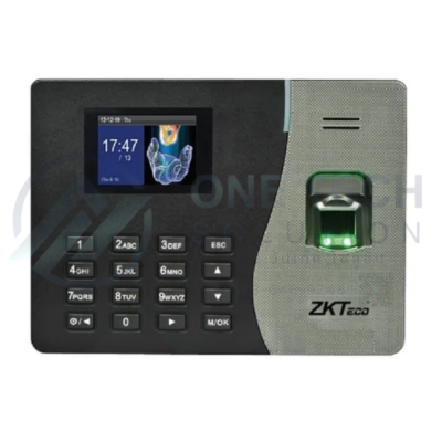 เครื่องสแกนลายนิ้วมือและบัตร รุ่น ZKTeco K14