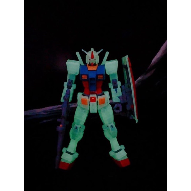 HG BANDAI Gundam RX-78-2 Glow in the Dark 40th Campange