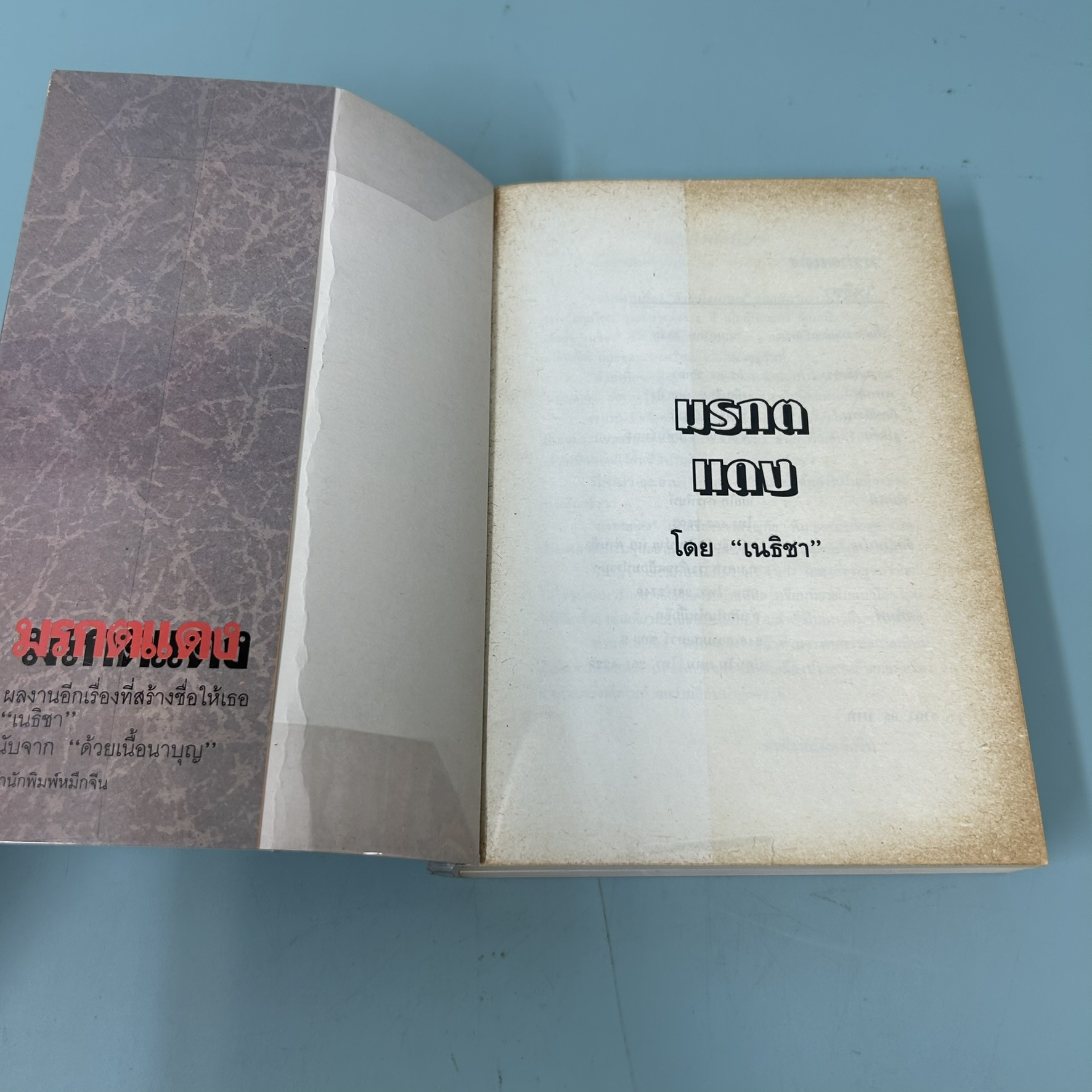 มรกตแดง / มือสอง / เนธิชา / สำนักพิมพ์หมึกจีน / นิยายแฟนตาซี