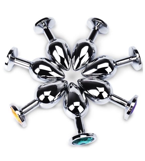 จุกคริสตัล(คละสี)