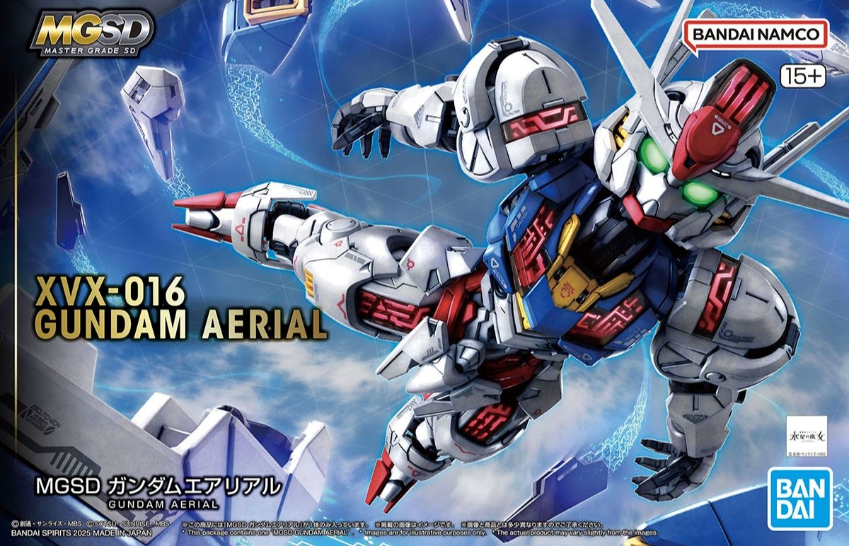 MGSD BANDAI XVX-016 Gundam Aerial