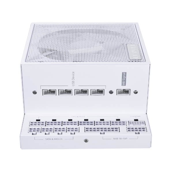 PSU LIAN LI EDGE 850 - 850W 80 PLUS PLATINUM (WHITE) (ATX)