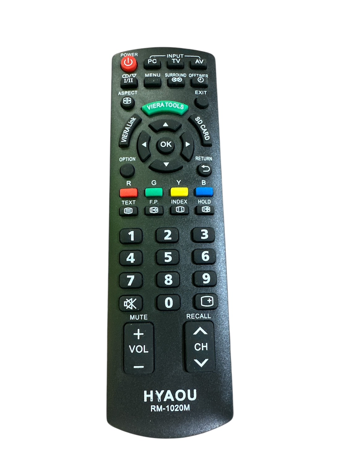 รีโมททีวีรวมรุ่นLCD/LEDพานาโซนิค HYAOU RM-1020M