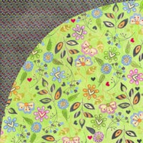 กระดาษ scrapbook BSG-Peanut BT 12x12 (2sides) มีลาย2ด้าน ด้านละแบบให้เลือกใช้ ผลิตในอเมริกา