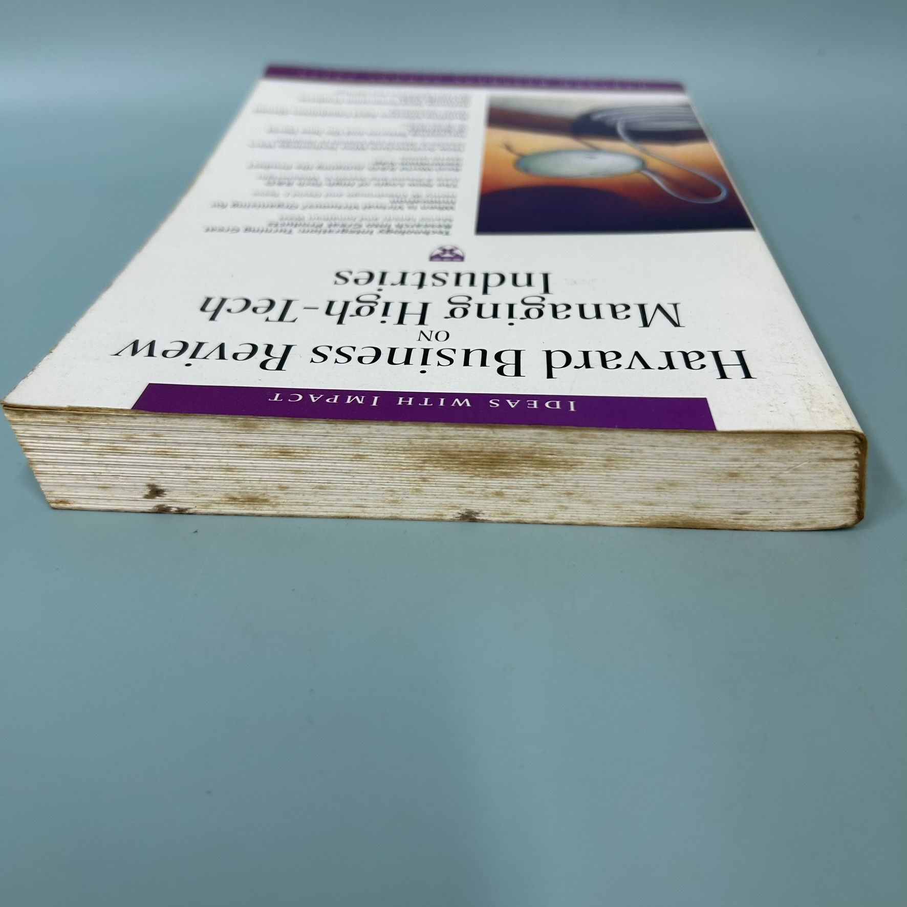 Harvard Business Review on Managing High-tech Industries / Pre Owned / Harvard Business Press / Business