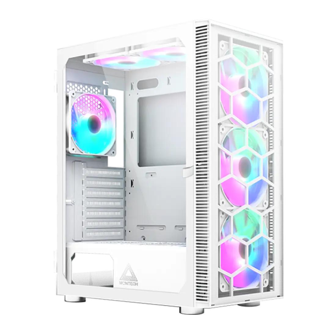 CASE MONTECH X3 GLASS WHITE