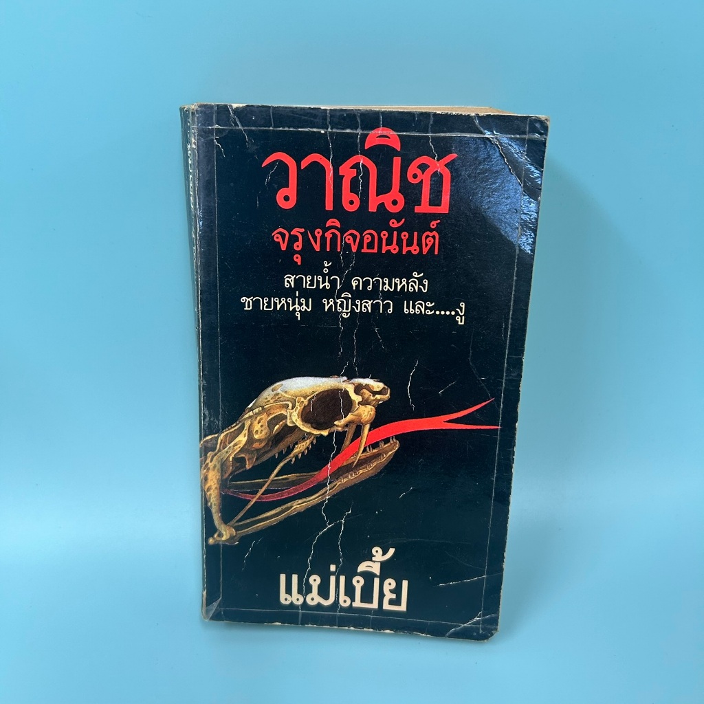 แม่เบี้ย ... วาณิช จรุงกิจอนันต์ (มือสอง) นิยาย วรรณกรรม