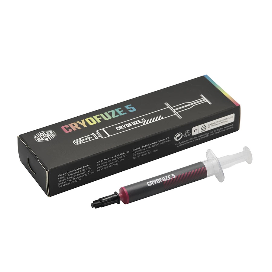 THERMAL GREASE (ซิลีโคน) Cooler master CRYOFUZE 5 - RED