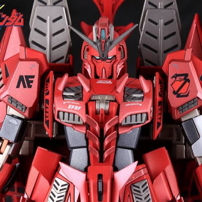 MG PREMIUM BANDAI MSZ-006P2 Zeta Gundam 3 P2 Type (Red Zeta)