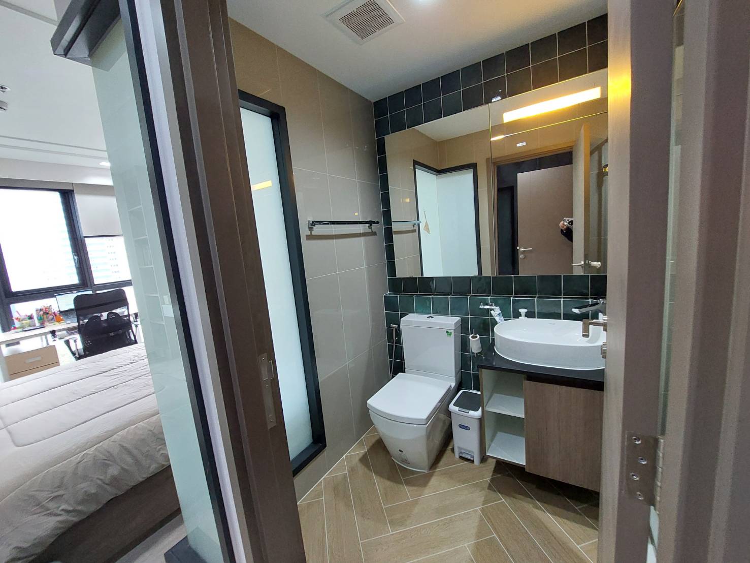 ขาย (For Sale) คอนโด : เดอะ ไลน์ พหลโยธิน อาคาร B (The Line Phahonyothin Park B) ประเภท : 2 ห้องนอน 2 ห้องน้ำ พื้นที่ : 65.27 ตรม.