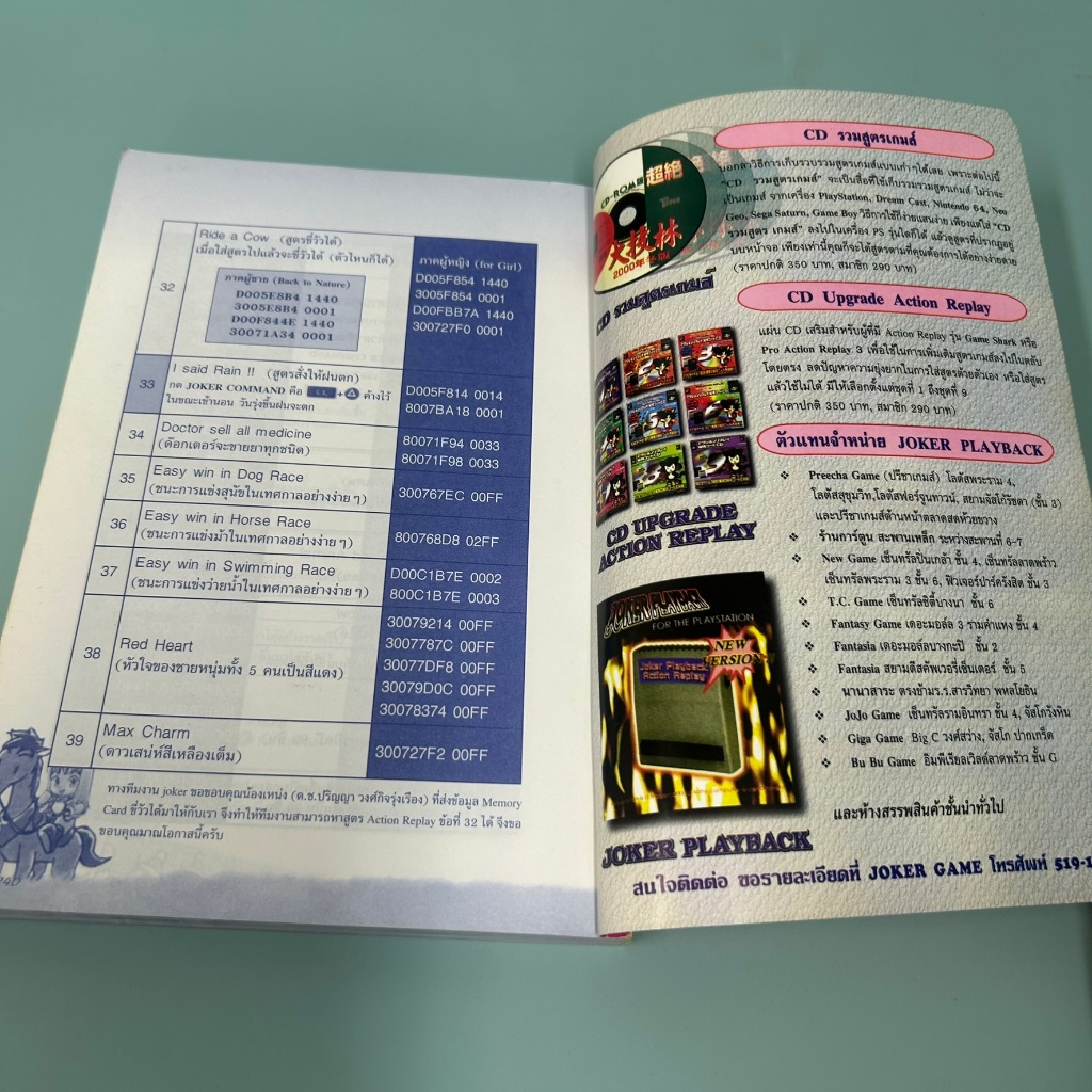 บทสรุปเกมส์ Harvest Moon for Girl PS1 (มือสอง)