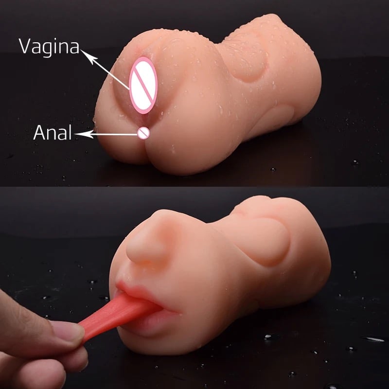 จิ๋มกระป๋อง 3 in 1 (จิมิ+ก้น+ปาก)