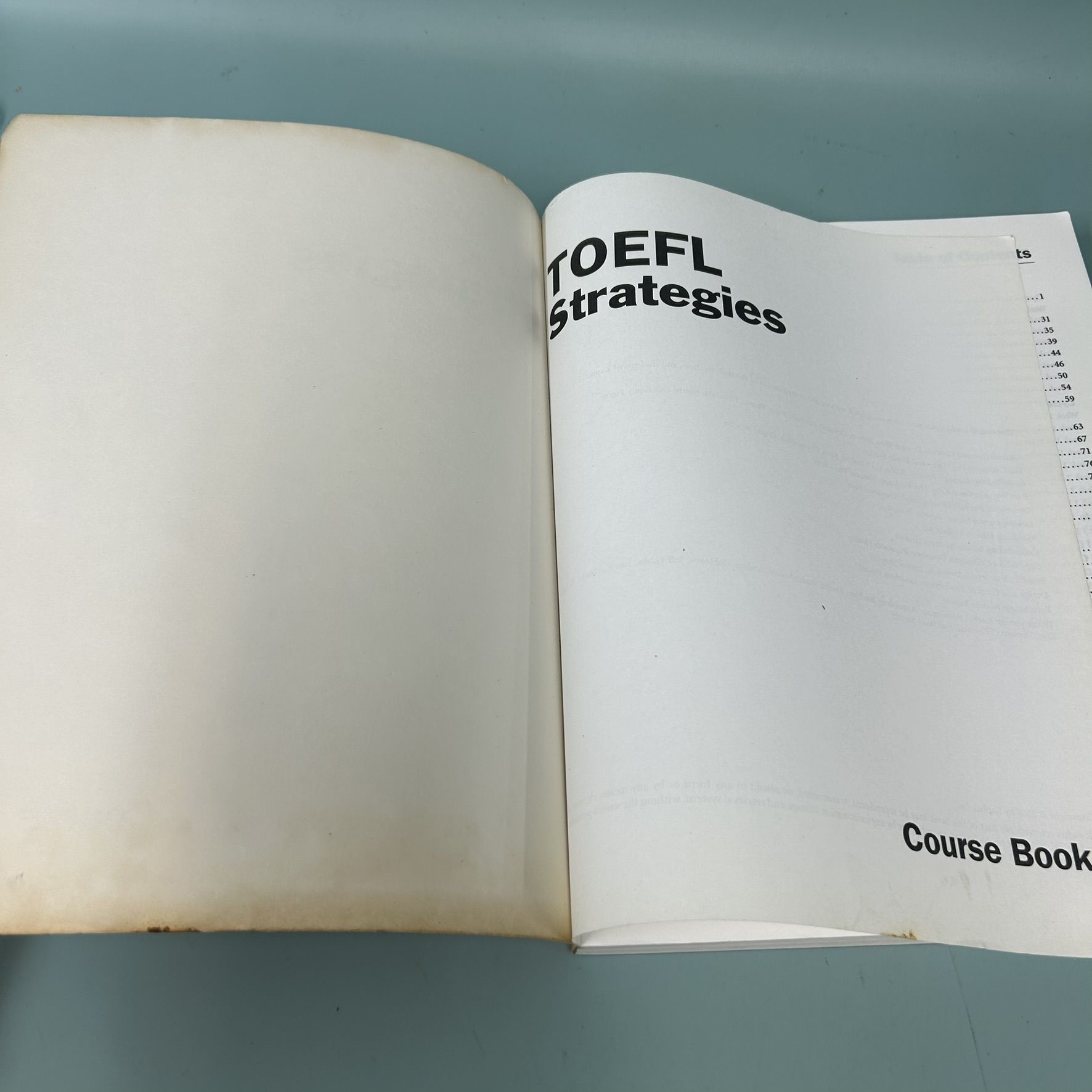 TOEFL Strategies Kaplan / มือสอง / Kaplan Test Prep / Kaplan Publishing / หนังสือเตรียมสอบ