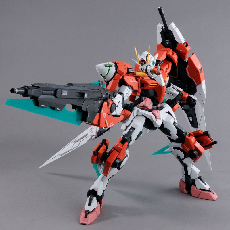 PG P BANDAI GN-0000GNHW/7SG02 Gundam OO Seven Sword G Inspection