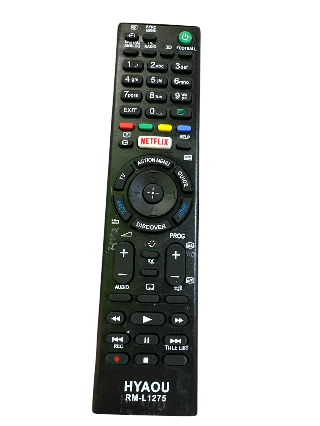 รีโมททีวีรวมรุ่นLCD/LED (SONY) HYAOU RM-L1275
