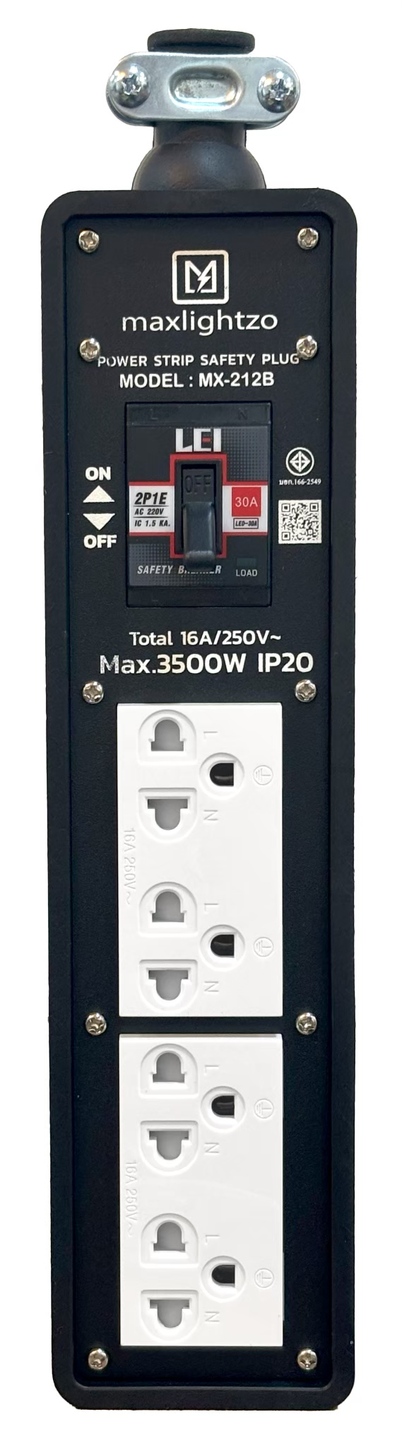 บล็อคยาง 2x12 MAX LIGHTZO รุ่น MX-212B