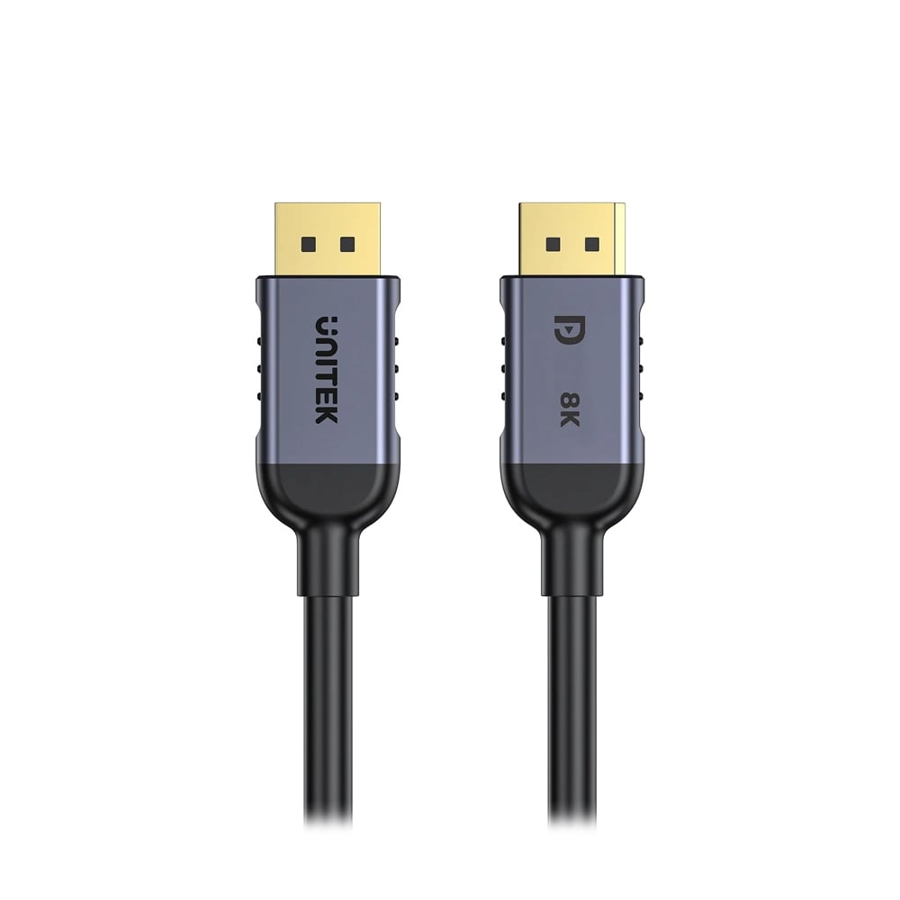 CABLE UNITEK C1628GY01 HDR 8K DISPLAYPORT 1.4 (4K/240Hz-8K/60Hz) - 1.5M