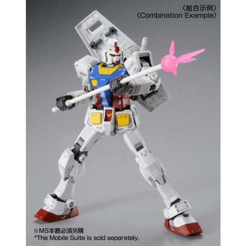 MG P BANDAI Custom Set for Gundam RX-78-2 ver 3.0