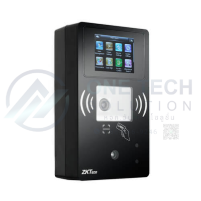 เครื่องอ่านลายนิ้วมือกันน้ำพร้อมบัตร RFID รุ่น ZKTecoFR1500S