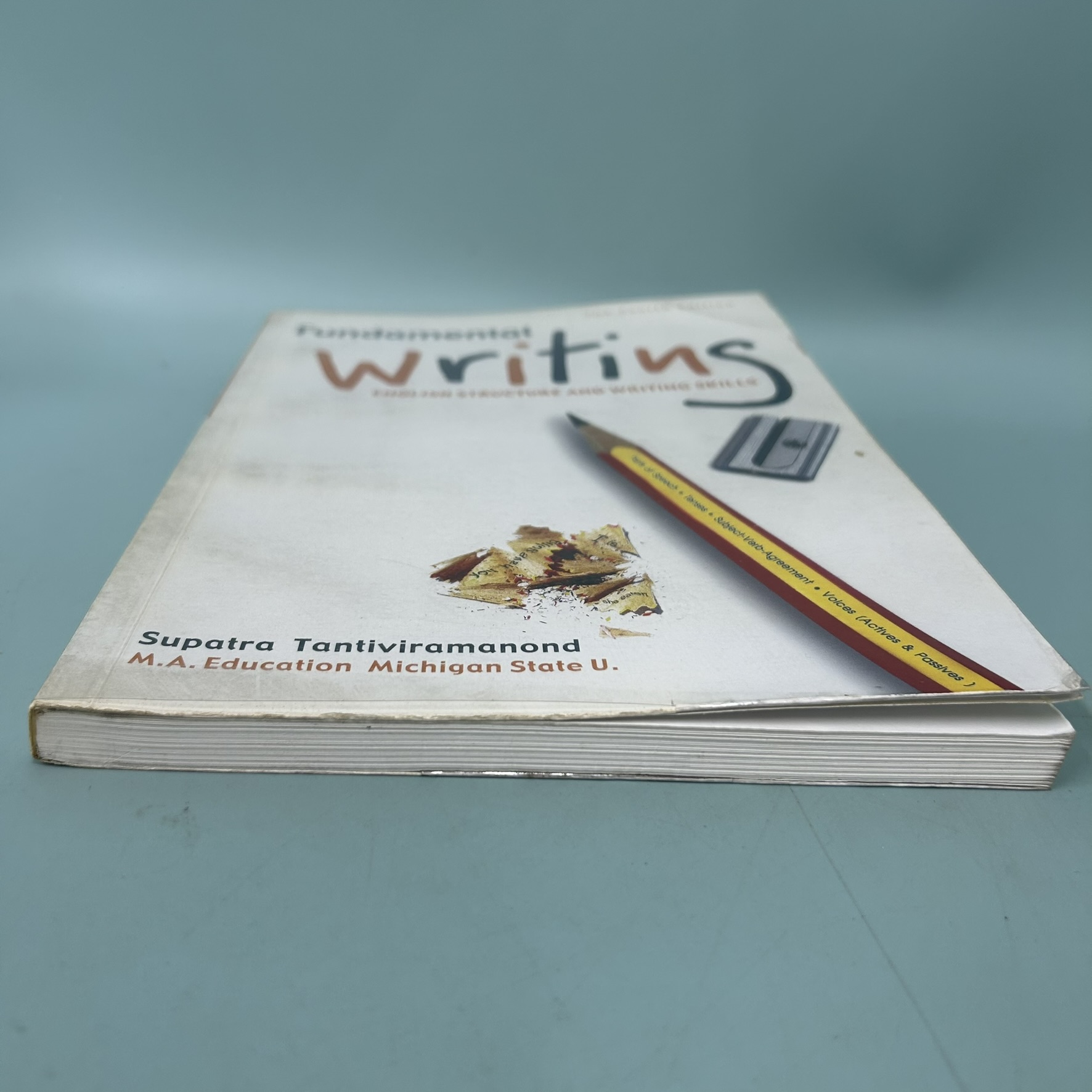 Fundamental Writing: English Structure and Writing Skills / มือสอง / สุภัทรา ตันติวิรามานนท์ / คู่มือการเขียนภาษาอังกฤษ