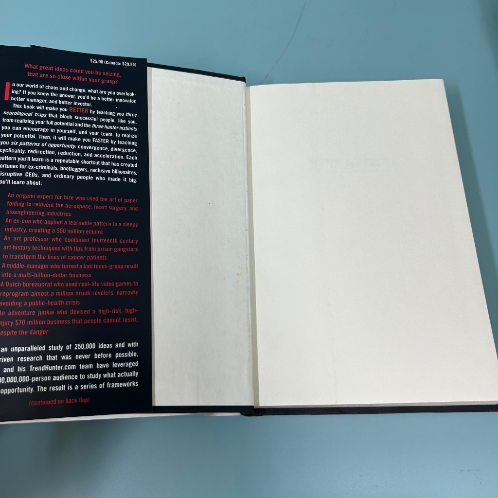 Better and Faster: The Proven Path to Unstoppable Ideas .. Jeremy Gutsche (Pre Owned) Non Fiction