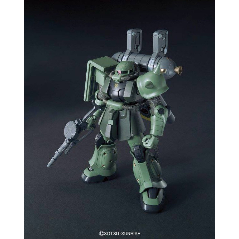 HG BANDAI MS-06 Zaku II + Big Gun Set [Gundam Thunderbolt]