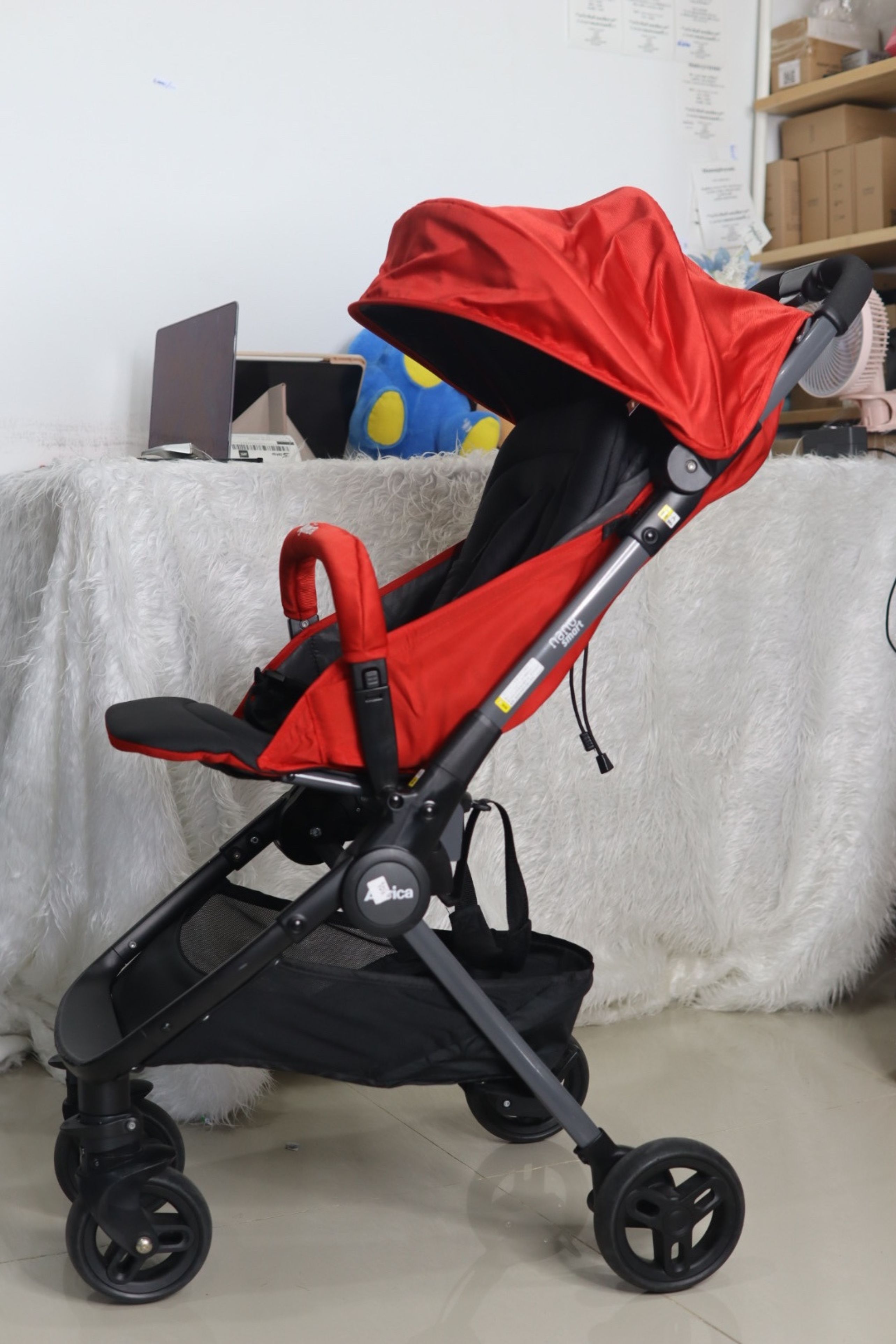 รถเข็นเด็กพับเล็กขึ้นเครื่อง Aprica nano (แรกเกิด - 3 ขวบ)