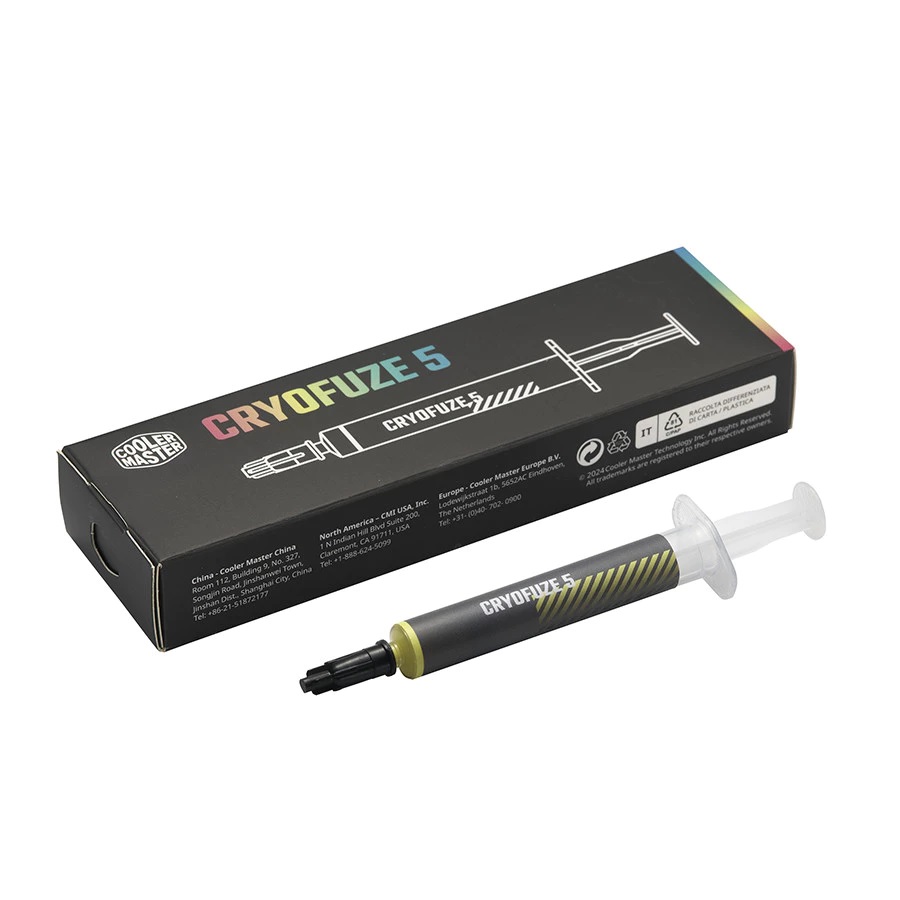 THERMAL GREASE (ซิลีโคน) Cooler master CRYOFUZE 5 - YELLOW