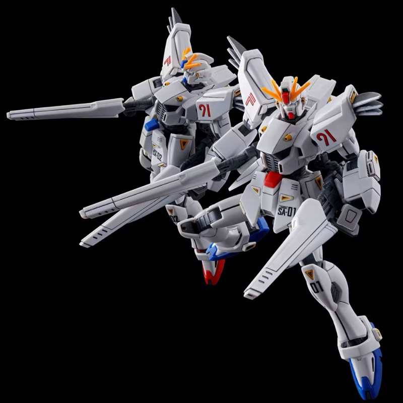 HG PREMIUM BANDAI Gundam F91 Vital Unit 01 & Unit 02