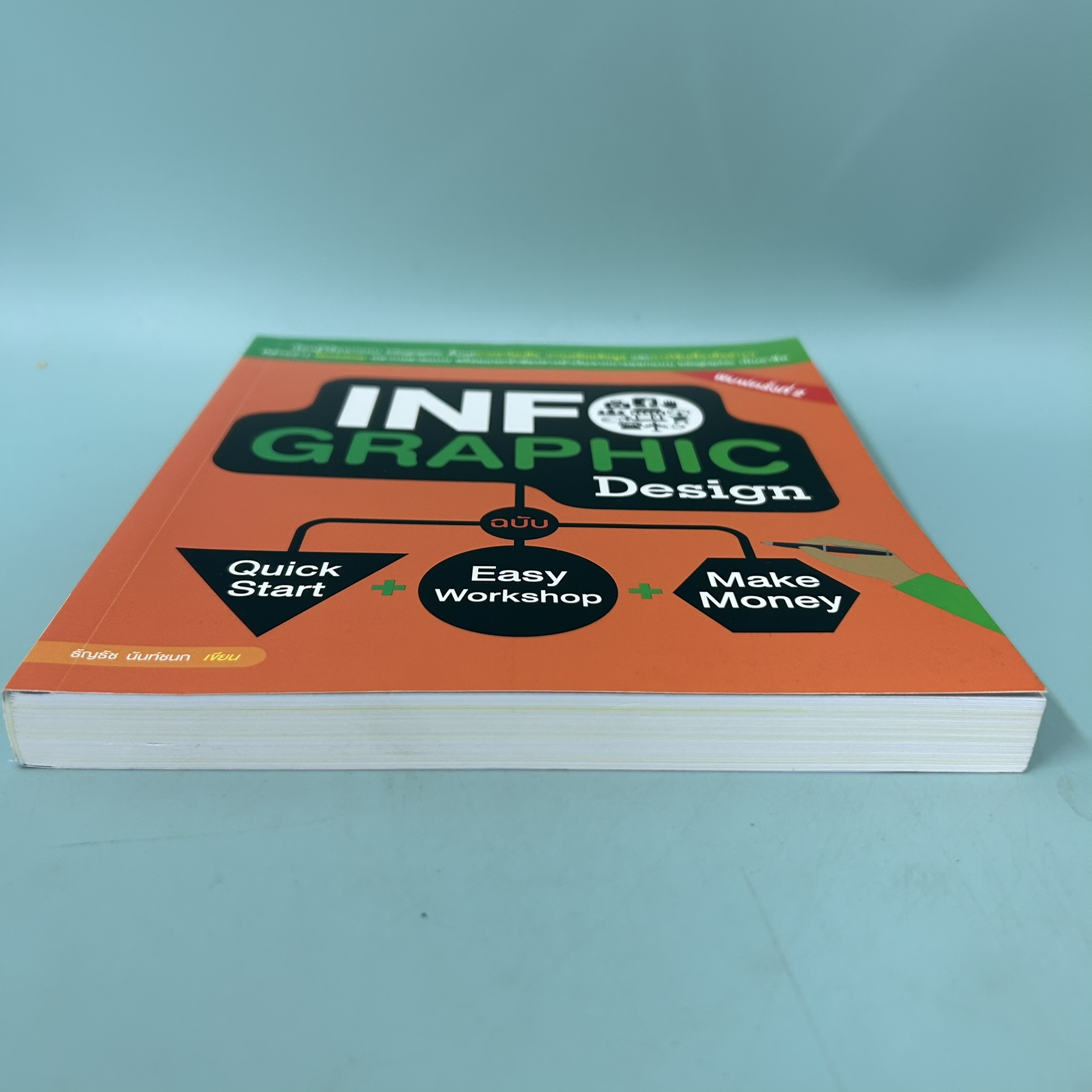 INFOGRAPHIC Design / มือสอง / ธัญธัช นันท์ชนก / สำนักพิมพ์วิตตี้กรุ๊ป / การออกแบบกราฟิก