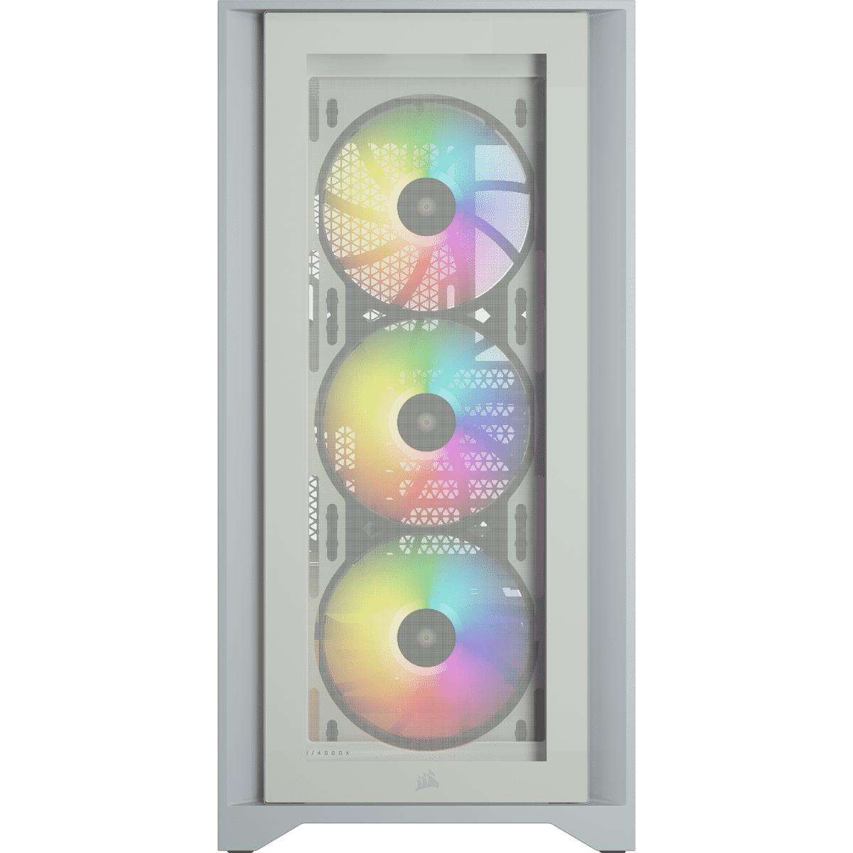 CASE CORSAIR ICUE 4000X RGB TEMPERED GLASS - WHITE