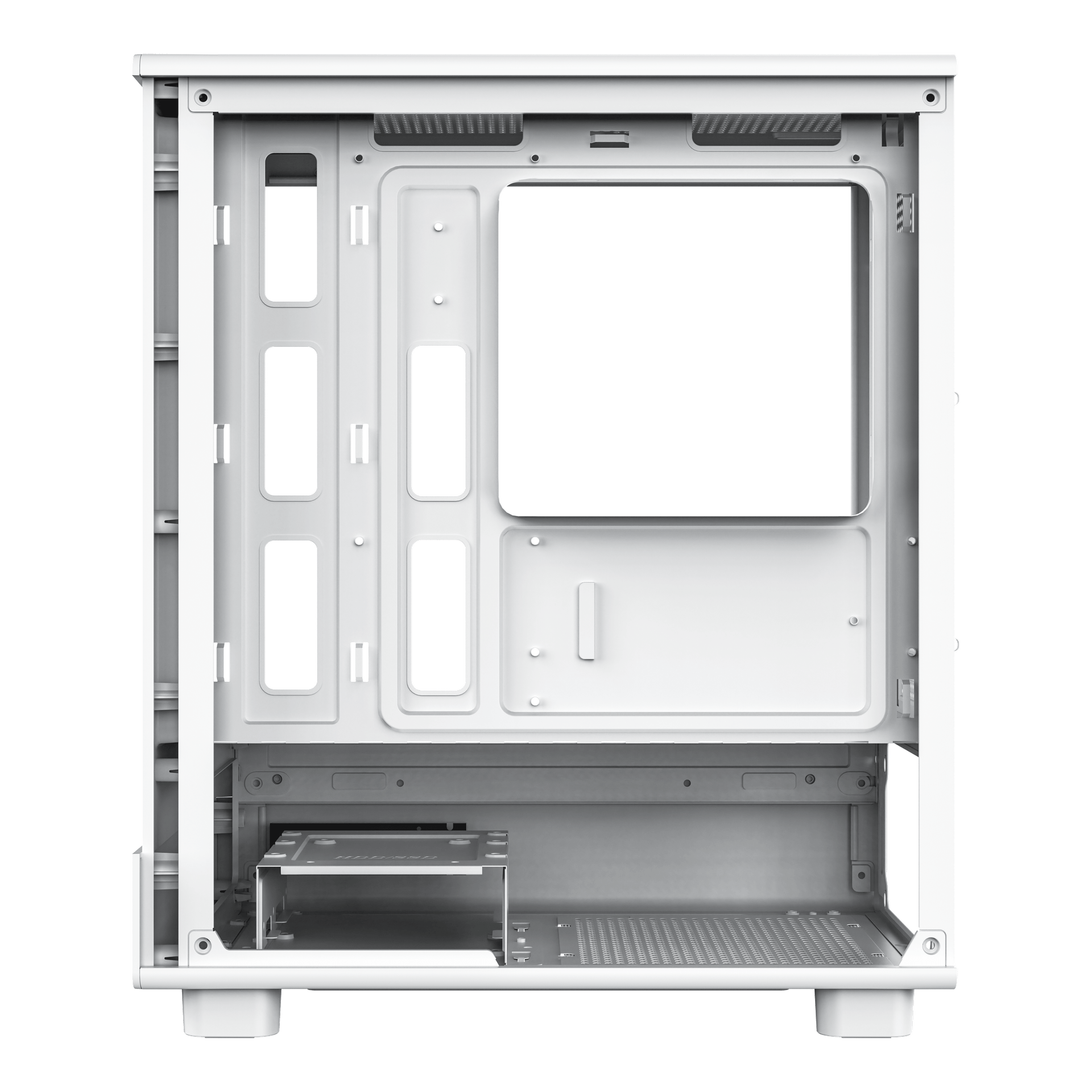 CASE DARKFLASH DB330M - WHITE (With 1-FAN ARGB)