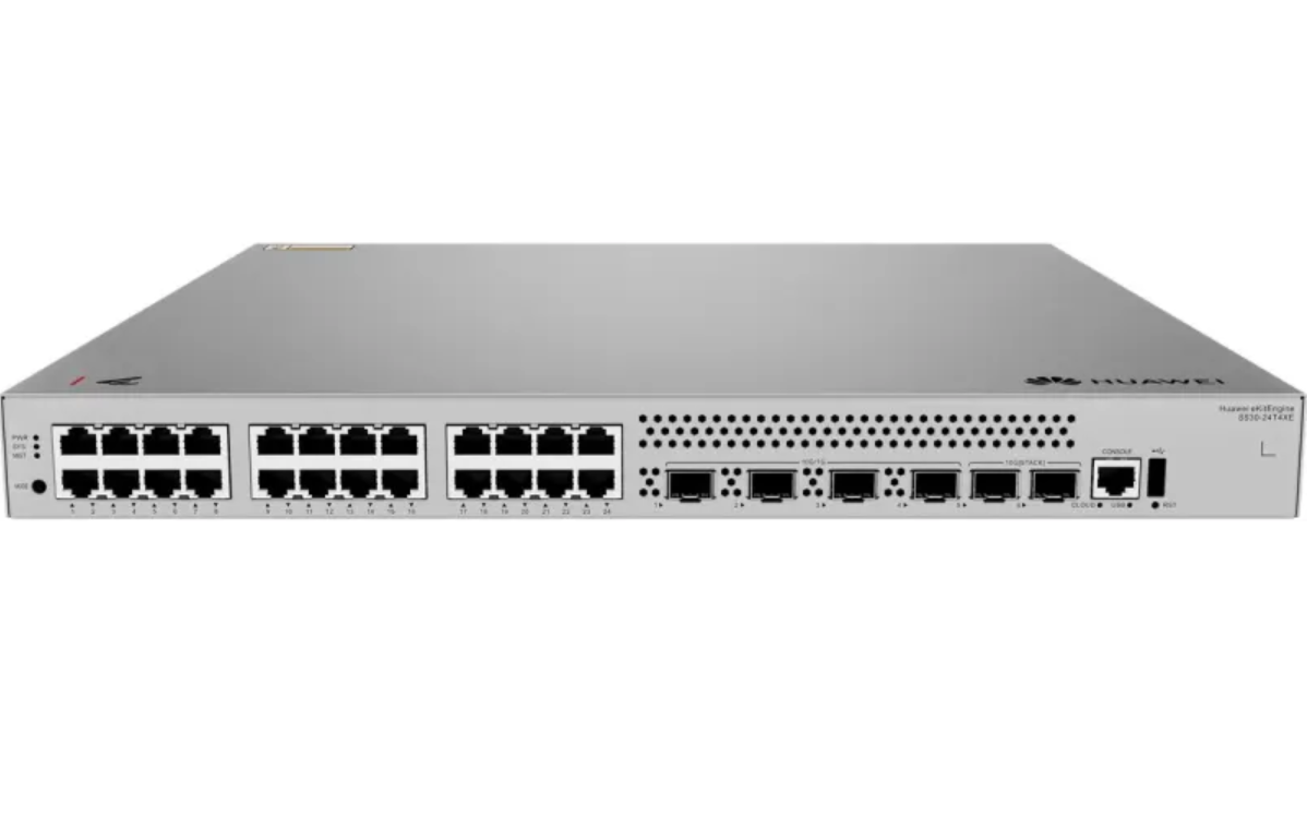 HUAWEI eKit S530-24T4XE L3 Managed Switch 24 Port Gigabit,4SFP+