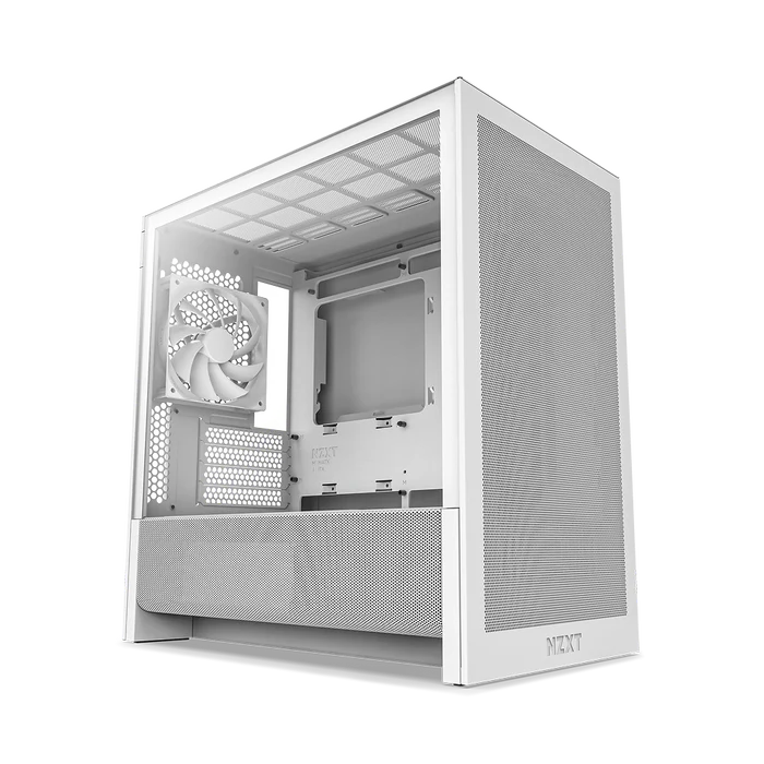 CASE NZXT H3 FLOW (2025) - WHITE MICRO-ATX (FANx1)