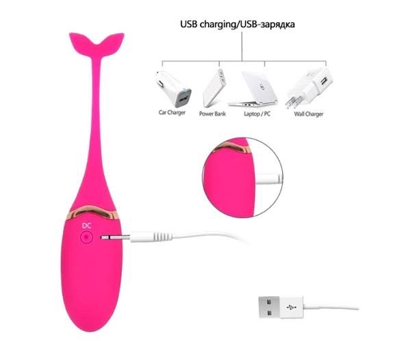 ไข่สั่นปลาวาฬ ไร้สาย USB