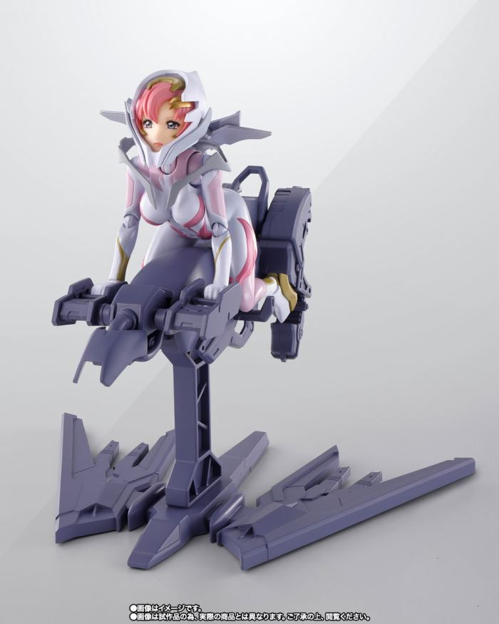 S.H.Figuarts PREMIUM BANDAI Lacus Clyne (Pilot Suit Ver.) Ride-On Set