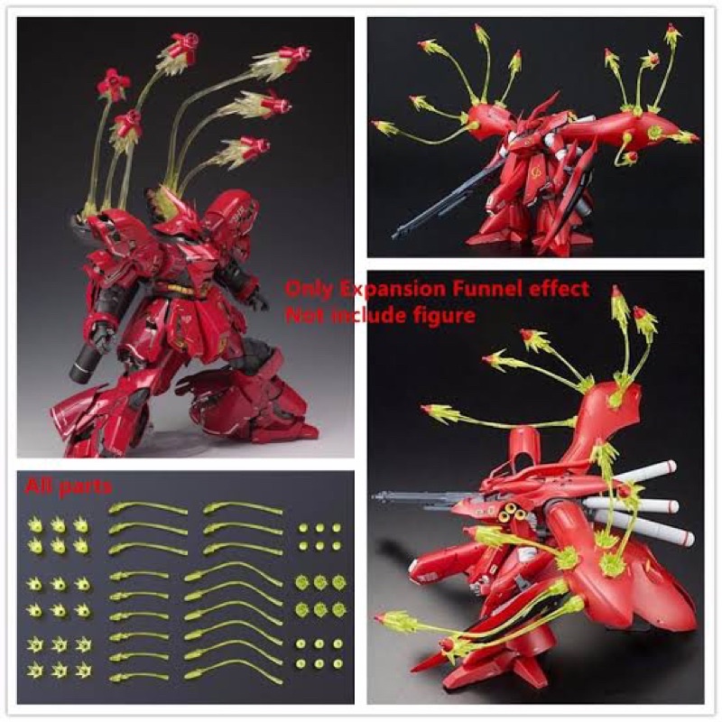 MG PREMIUM Bandai Expansion Funnel Effect for Sazabi ver ka & RE1/100 Nightingale