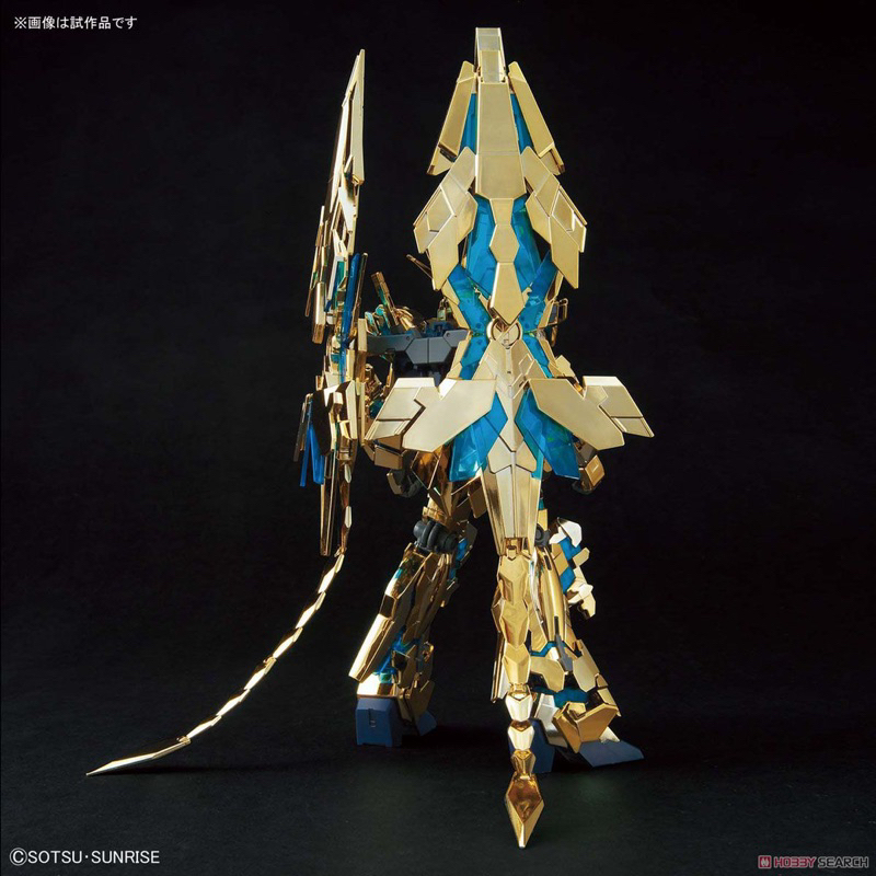 HG BANDAI RX-0 Gundam Unicorn Phenex Destroy Mode [GOLD COATING]